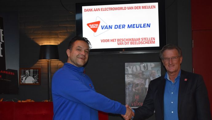 Electro World steunt ons theater