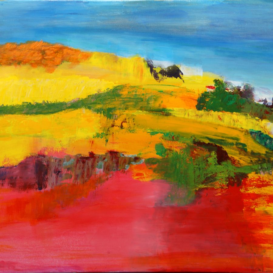 Expositie | Schilderij Umbrië Jan Stork